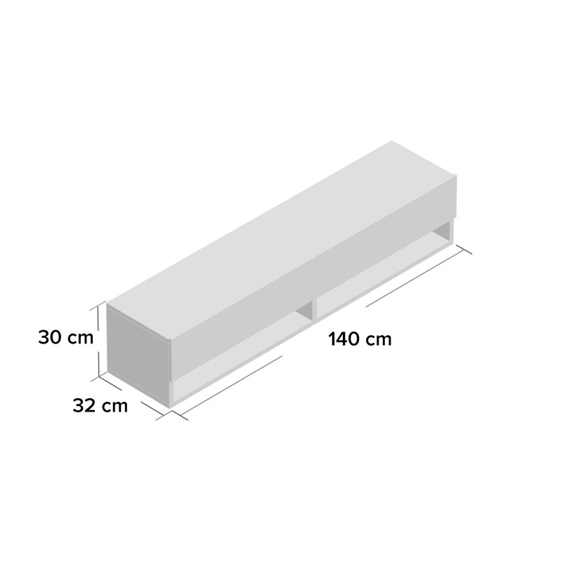 Hashtag Home McGray TV Stand for TVs up to 60" & Reviews Wayfair.co.uk
